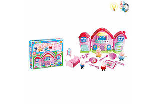 Будиночок Свинки Пеппи з персонажами мультфільму (4 шт.) та аксесуарами