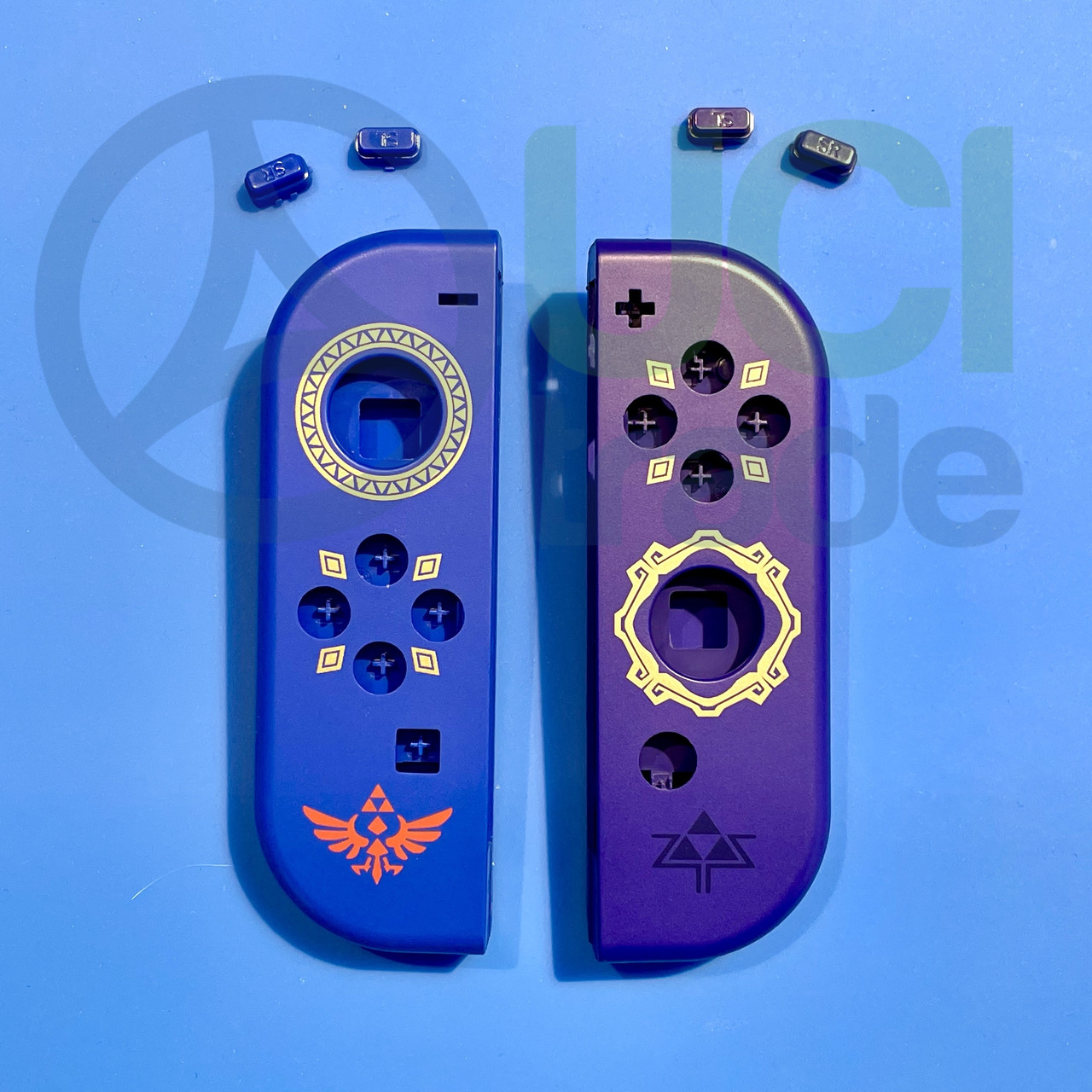 Корпус контролера Joy-Con Zelda: Skyward Sword Nintendo Switch, Switch OLED (комплект лівий+правий)