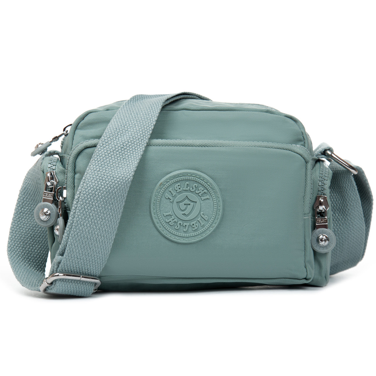 Сумка крос-боді жіноча текстильна Jielshi 1886 b.blue, фото 1