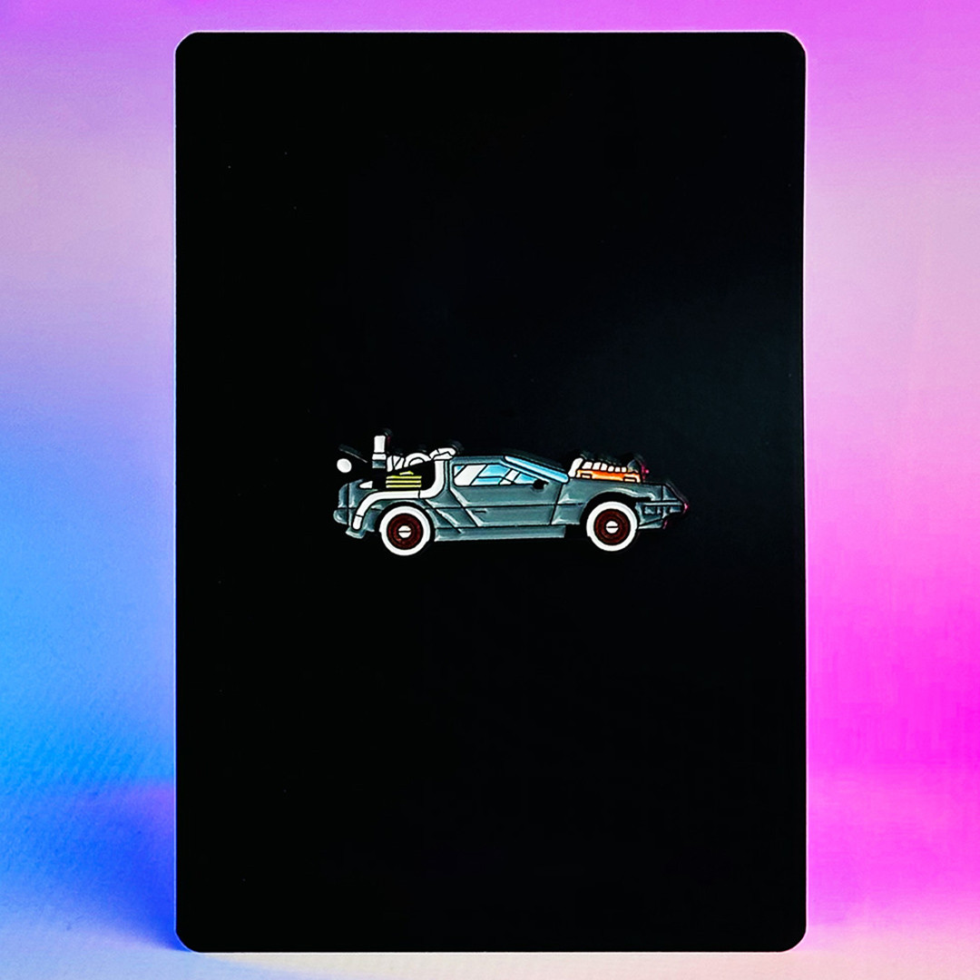 Пін NG - Back to the Future - DeLorean, фото 1