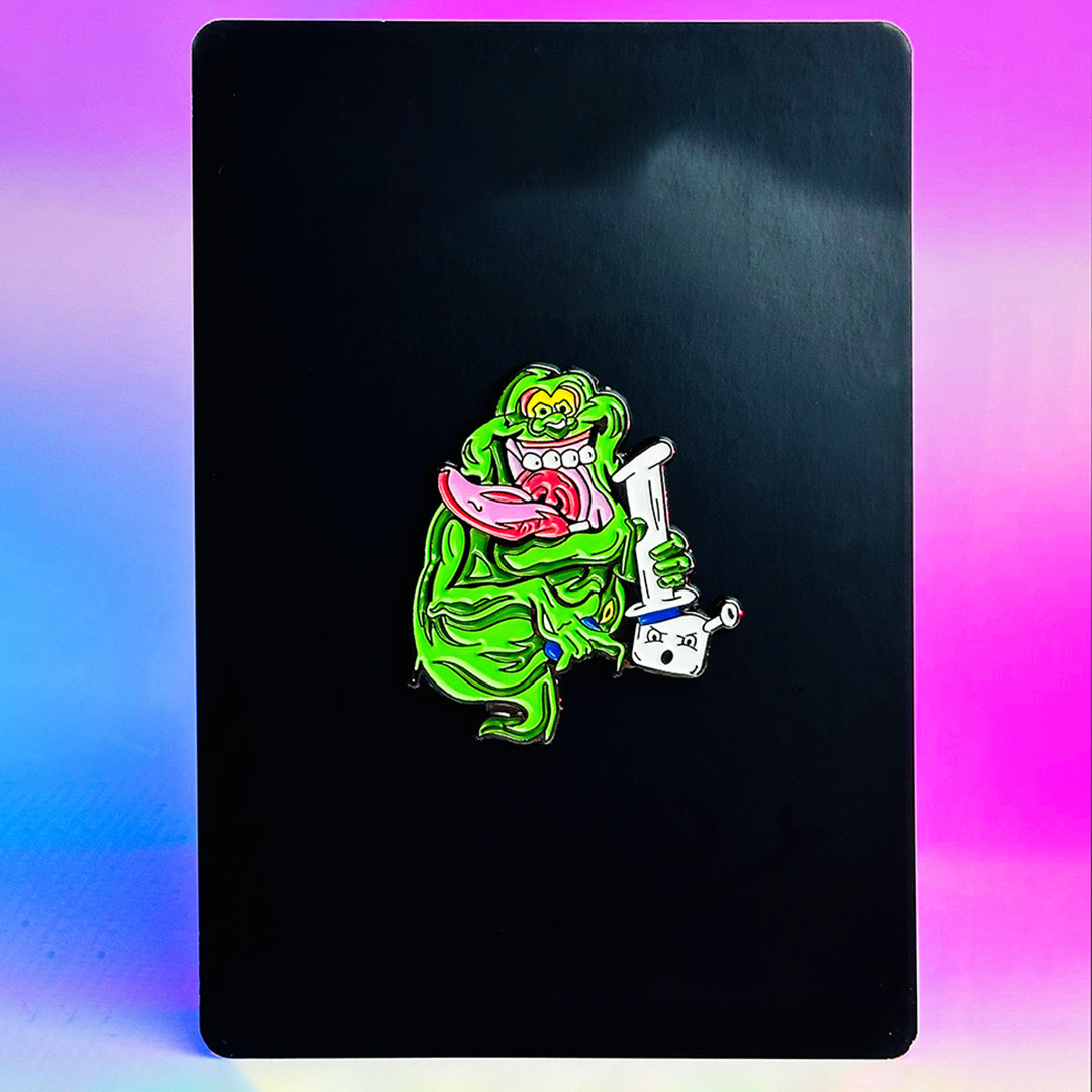 Пін NG - Ghostbusters - Crazy Slimer, фото 1