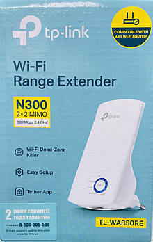 Підсилювач сигналу Wi-Fi tp-link TL-WA850RE	 (50)