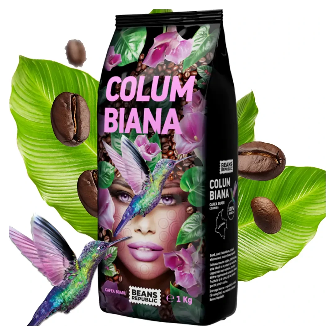 Кава в зернах Beans Republic COLUMBIANA 100% Арабіка, 1000г
