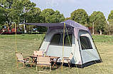 Намет альтанка з дном 4-місний 240х240х180см, фото 5