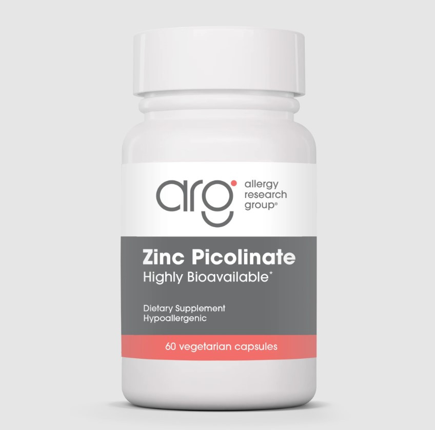 Allergy Research Zinc Picolinate / Цинк піколінат 25 мг 60 капсул