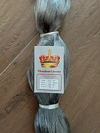 Сетеполотно Titanium Corona - Рибальська лялька - Жилка 0,18мм - Жовтий - Висота 100 вічок - Довжина 150 м