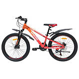 Велосипед SPARK PLAYER (колеса - 24", сталева рама - 11"), фото 3