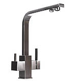 Змішувач для кухні Globus Lux LAZER GLLR-0111-8-STSTEEL під осмос, фото 3
