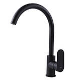 Змішувач для кухні TOPAZ BARTS TB 07403-H36-BL, фото 4