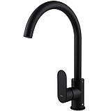 Змішувач для кухні TOPAZ BARTS TB 07403-H36-BL, фото 5