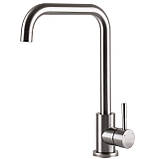 Змішувач для кухні EcoMIX ALPEN AISI-203L-WH, фото 2