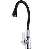 Змішувач для кухні Domino ELLIPSE DCC-203SA-B01, фото 3