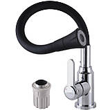 Змішувач для кухні Domino ELLIPSE DCC-203SA-B01, фото 4