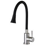 Змішувач для кухні Globus Lux Alpen SBT1-203SA-B01, фото 2