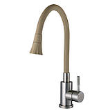 Змішувач для кухні Globus Lux Alpen SBT1-203SA-K15, фото 2