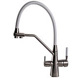 Змішувач для кухні Globus Lux GLLR-0700-L-08-08 під осмос, фото 2