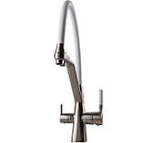 Змішувач для кухні Globus Lux GLLR-0700-L-08-08 під осмос, фото 3