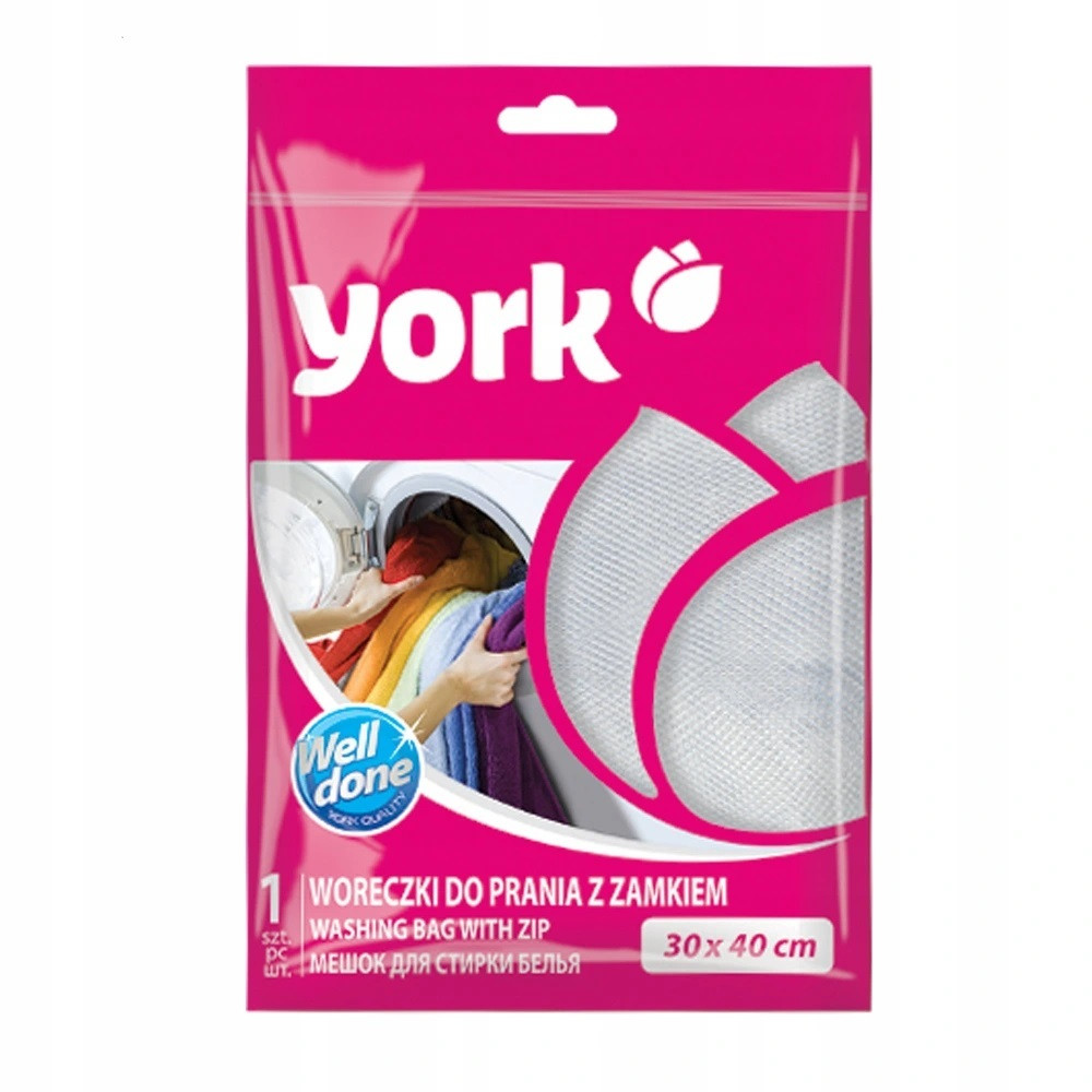 Мішок для прання білизни York 096310 30х40 см, фото 1