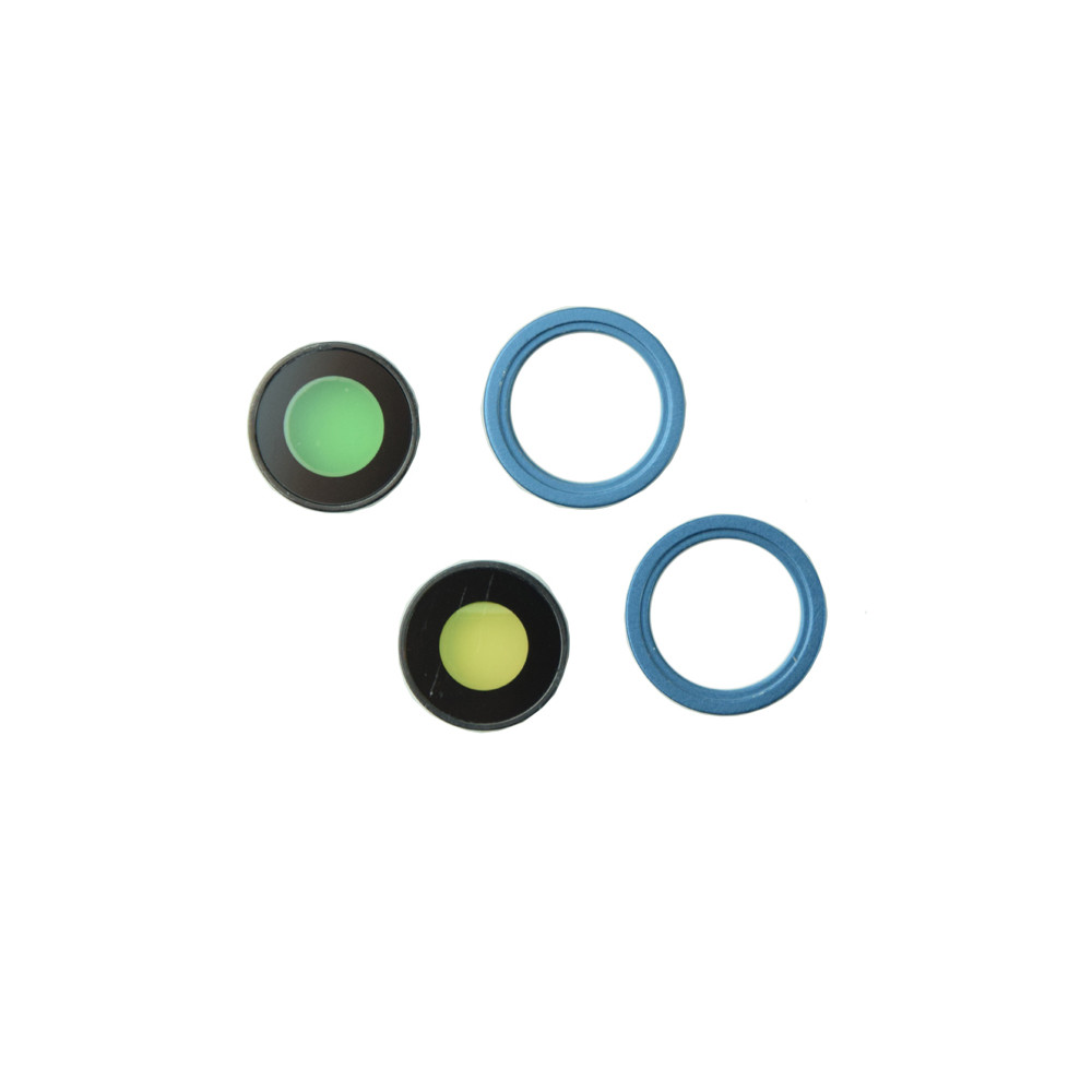 Скло камери iPhone 13 / iPhone 13 Mini (комплект 2 шт) Blue, фото 1