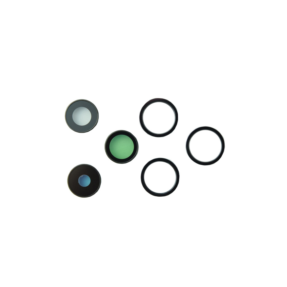 Скло камери iPhone 14 Pro / iPhone 14 Pro Max (комплект 3шт) Purple, фото 1