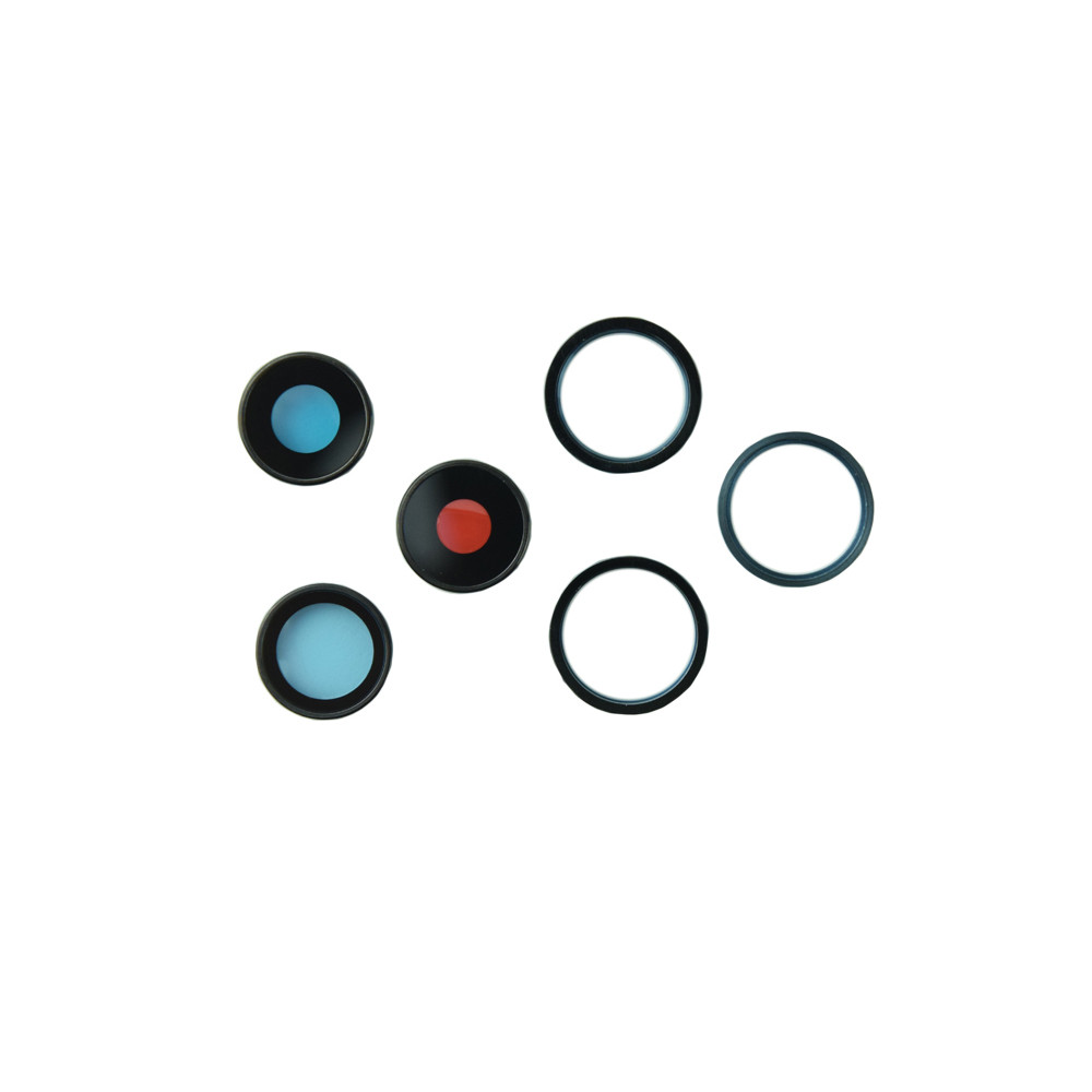 Скло камери iPhone 13 Pro / iPhone 13 Pro Max (комплект 3шт) Green, фото 1