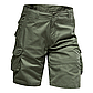 Чоловічі шорти-карго літні "ABC" Олива, розмір S, фото 5