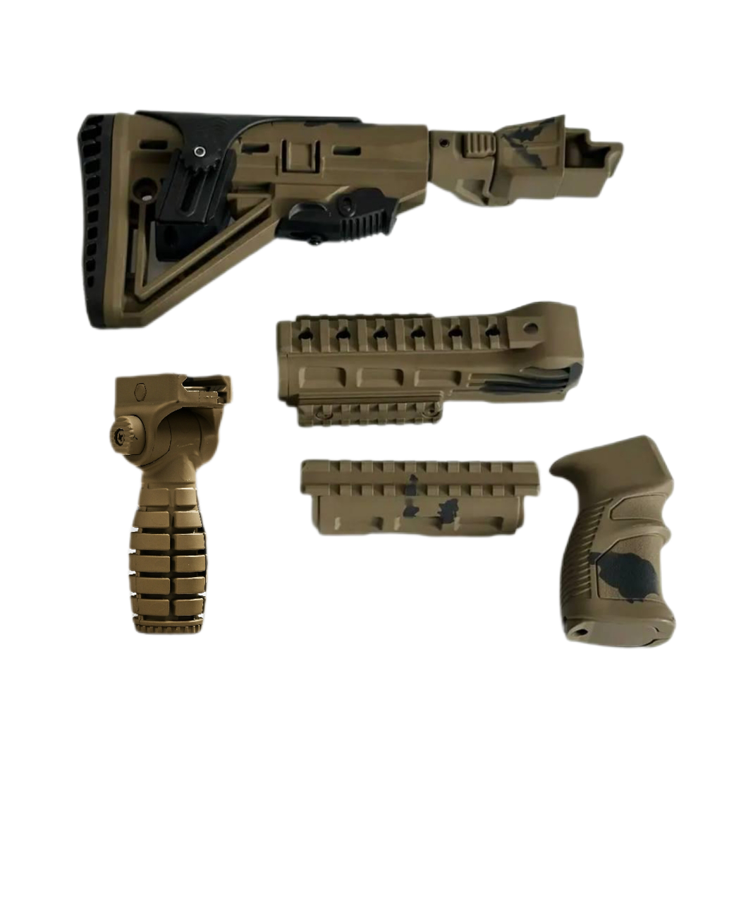 Тюнінг , обвіс для АК-47, АК-74, АКМ Камуфляж/Койот, фото 1