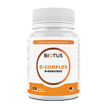 B-комплекс, B-complex, Biotus, 50 капсул