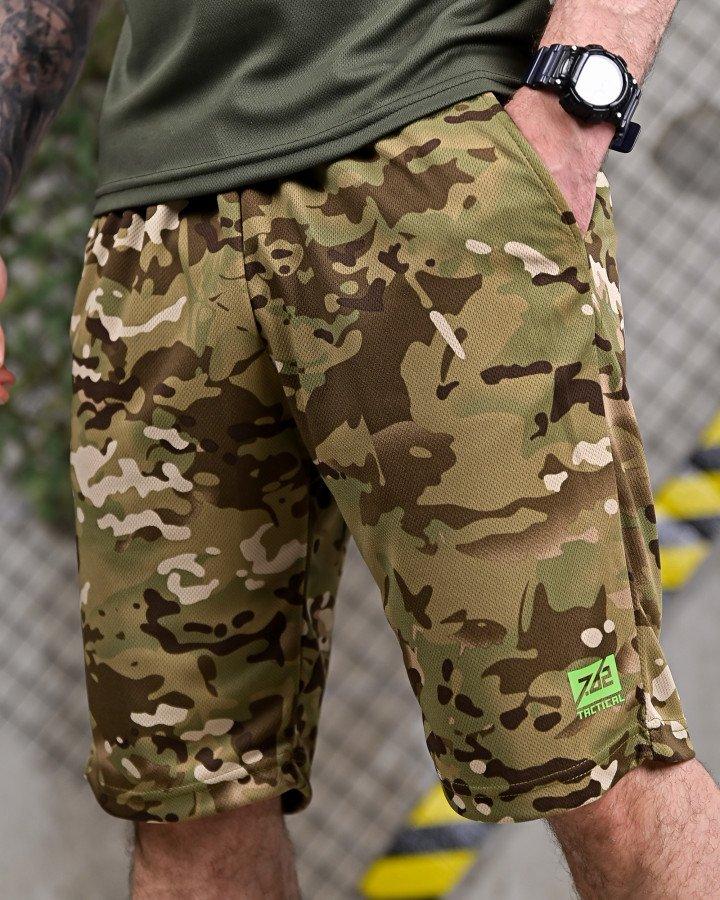 Тактичні шорти Coolmax 7.62 Multicam, матеріал Coolmax M