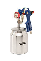 Фарбопульт пневматичний MASTERTOOL HP FEED НАЛБ 1000 мл Ø 1,5 мм круглий/плоский факел 160-220 л/хв 3,5-5