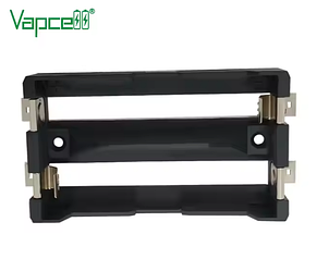 Холдер тримач для акумулятора PC, 21700 2S, чорний