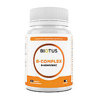 B-комплекс, B-complex, Biotus, 50 капсул
