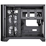 Корпус 1stPlayer UV6-BK-2FC7R-1FC7 Black без БЖ, фото 5