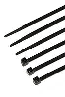 Хомут нейлоновий MASTERTOOL 3.6х200 мм 100 шт чорний 20-1848