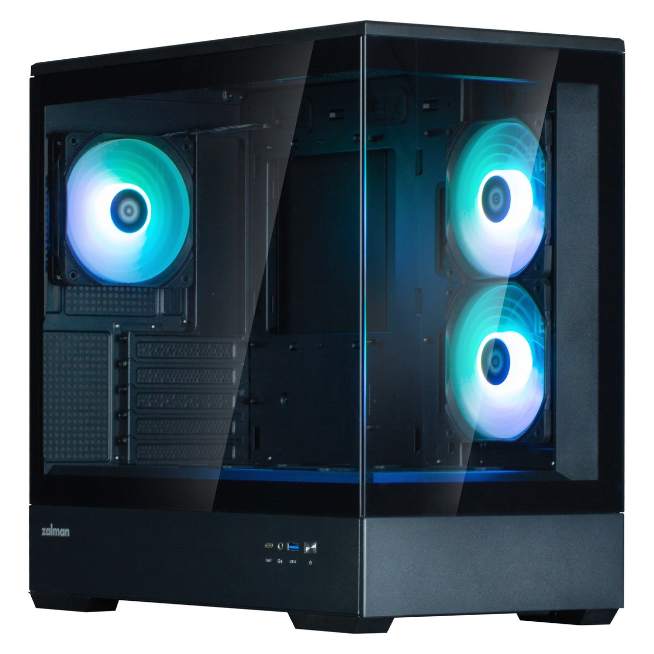 Корпус Zalman P30 Black V2 (P30BLACKV2) без БЖ, фото 1