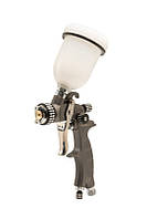 Фарбопульт пневматичний MASTERTOOL HVLP HQ MINI ВПЛБ 100 мл Ø 1,0 мм круглий/плоский факел 200 л/хв 1,5-3