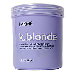 Компактна знебарвлювальна крем-пудра LAKME K.Blonde Compact Bleaching Powder Cream 500 г