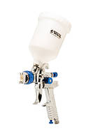 Фарбопульт пневматичний MASTERTOOL HVLP GLAZE ВПЛБ 600 мл Ø 1,4 мм круглий/плоский факел 150-220 л/хв 3-4