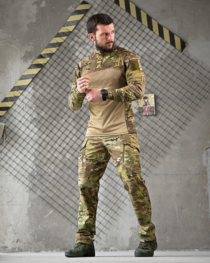 Польовий Костюм BERETTA літній мультикам убакс + штани ріп-стоп ПП7469 ТМ, фото 1