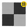 Мат-пазл (ласточкин хвіст) 4FIZJO Mat Puzzle EVA 100 x 100 x 2 cм Black/Grey (P-5907739316226), фото 8