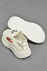 Мокасини дитячі білого кольору текстиль 203162T Безкоштовна доставка, фото 3