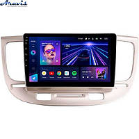 Штатная магнитола KIA Rio (JB) 2005-2011 Cyclone C9 CPL Carplay серая рамка