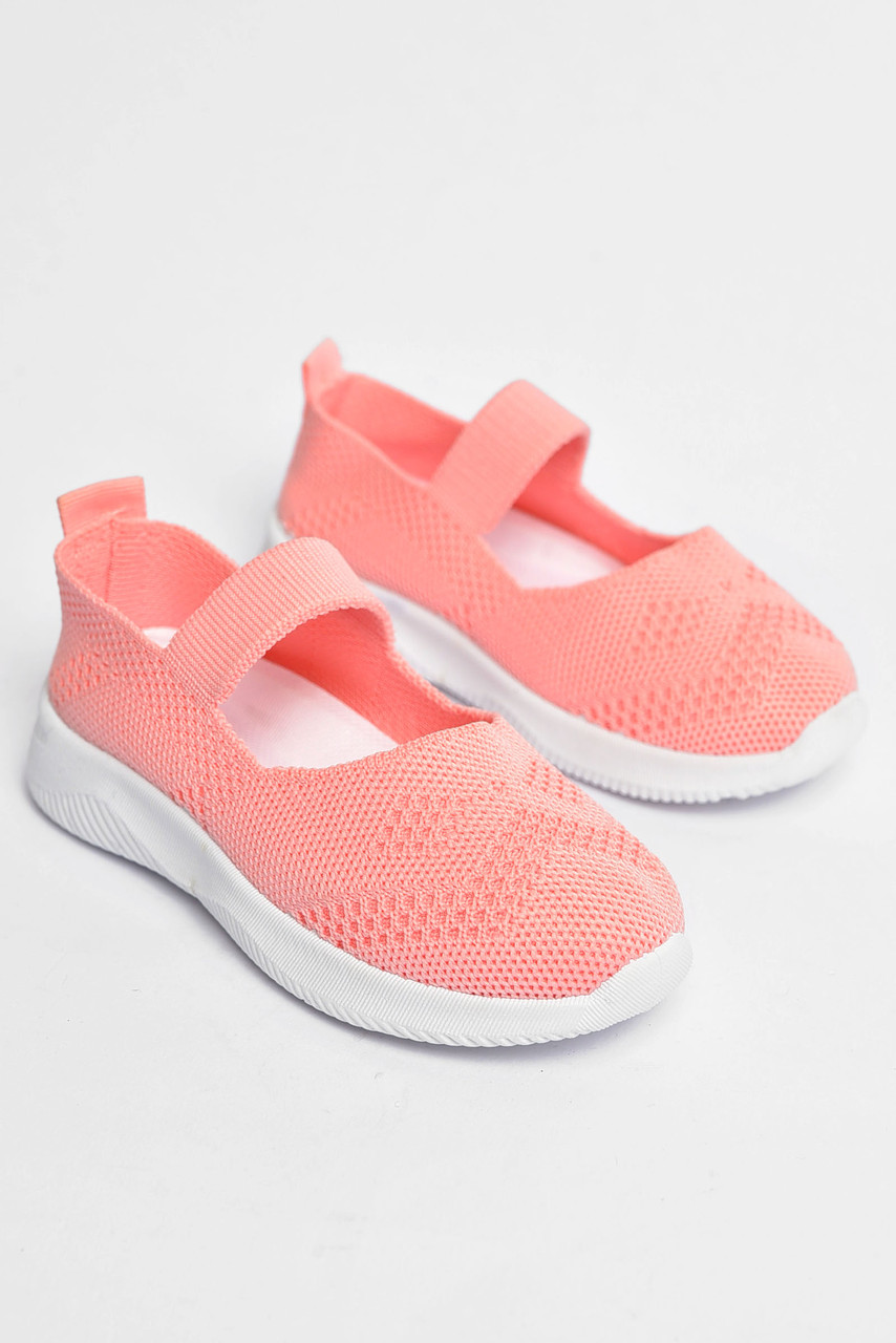 Мокасини дитячі рожевого кольору текстиль 203106P, фото 1