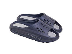 Капці пляжні (8 пар) арт.L-136 EVA SPr р.41-45 темно-синій ТМ GIPANIS