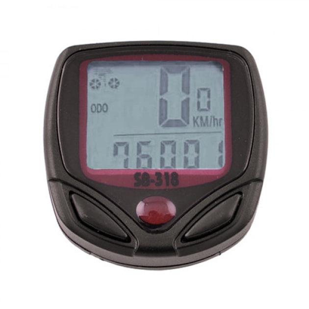 Велокомп'ютер з підсвічуванням дисплея SB-318/2016 (15 функцій), фото 1