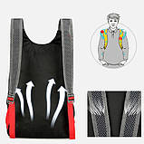 Складаний портативний рюкзак з чохлом водовідштовхувальний матеріал Vanaheimr чорний (GS-185641), фото 5