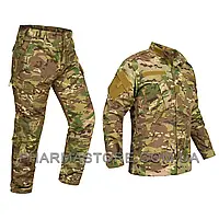Тактичний костюм військова форма ЗСУ Gunfighter Британка MTP мультикам (кітель + штани), ріп-стоп