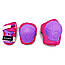 Комплект роликів Happy Combo M (34-37) Фіолетовий: ролики шолом захист сумка, фото 5