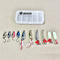 Набір приманок (воблерів) для спінінга (метал) 10 шт. ax-1247