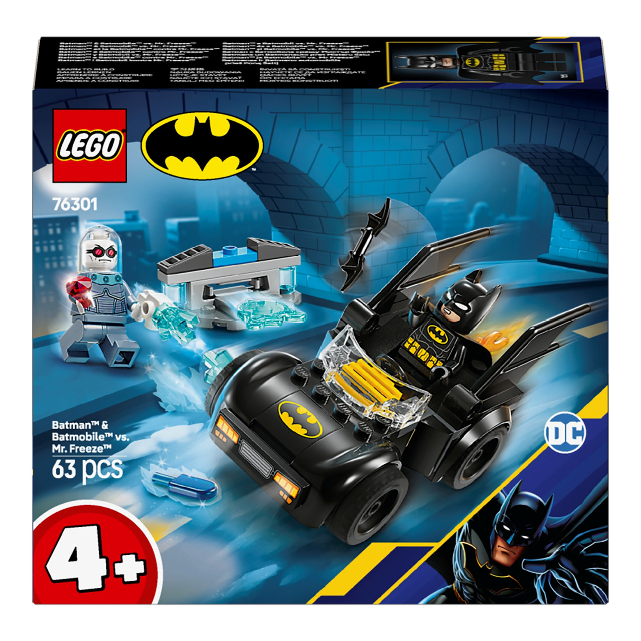 Конструктор LEGO Super Heroes Бетмен і Бетмобіль проти містера Фріза 76301